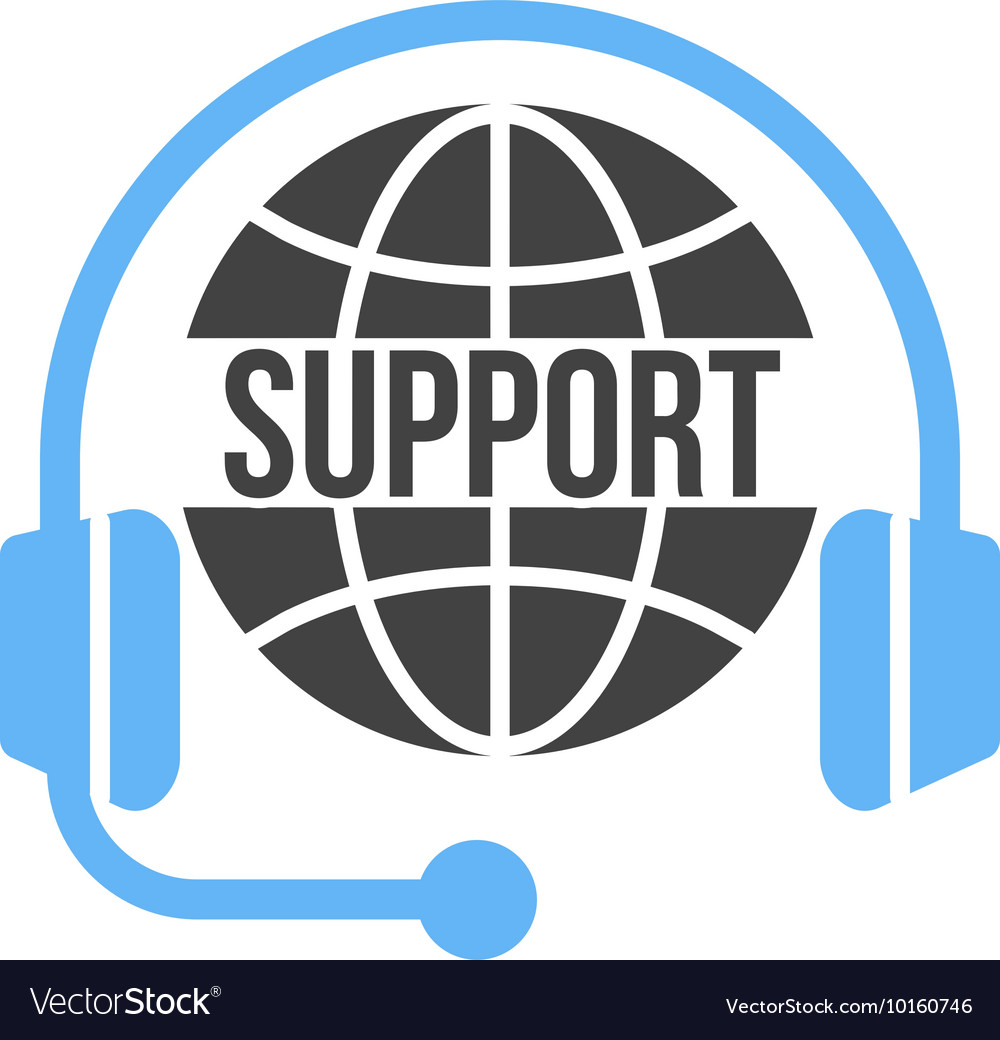 Global support Royalty Free Vector Image - VectorStock