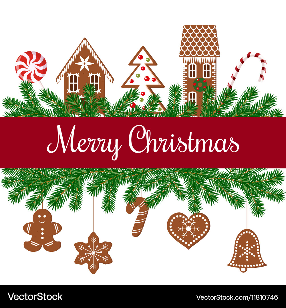 14+ Gingerbread House Christmas Card 2022 HD Images