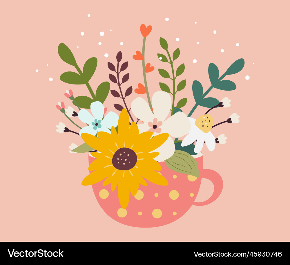Spring card Royalty Free Vector Image - VectorStock