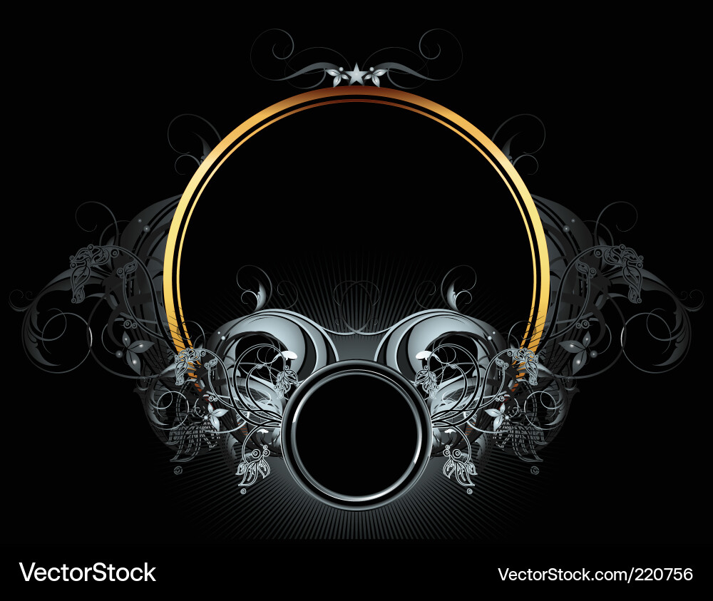 Ornate frame Royalty Free Vector Image - VectorStock