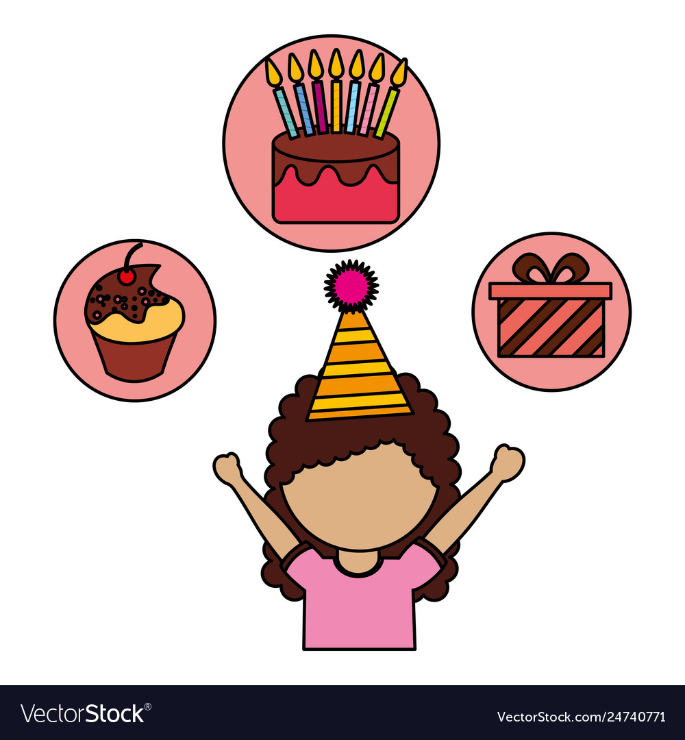 Happy Birthday Celebration Royalty Free Vector Image