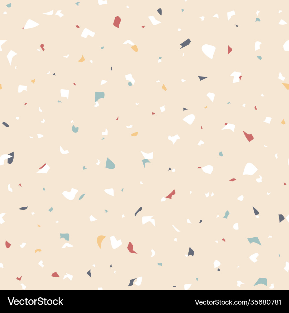 Seamless pattern terrazzo texture granite Vector Image