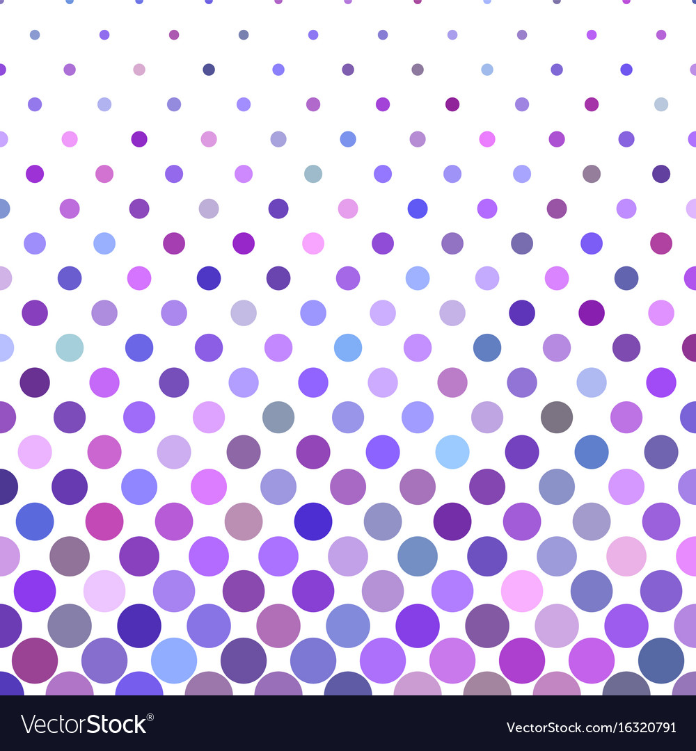 Color Dot Pattern Background Geometric Graphic Vector Image