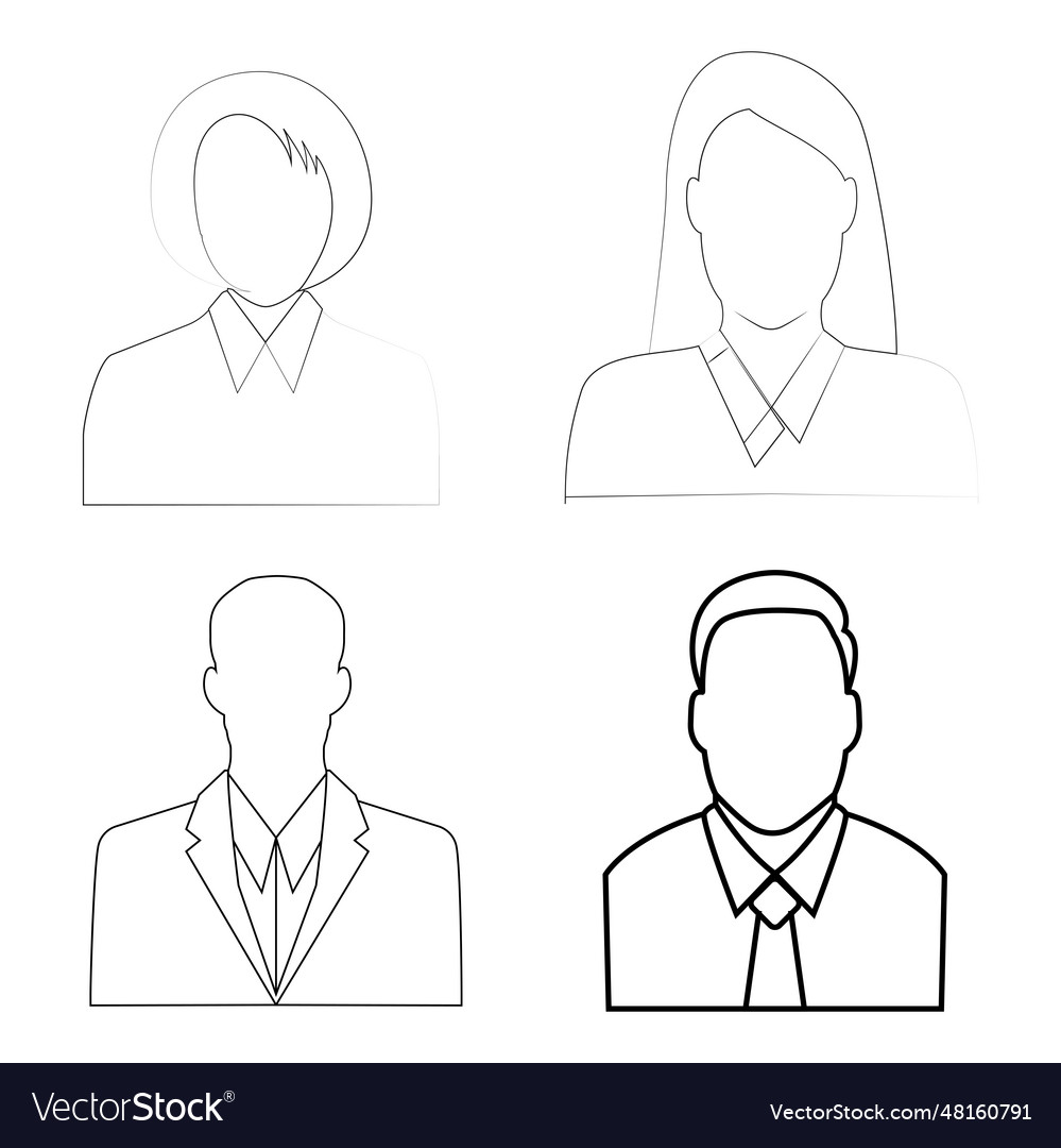 Half body person icon Royalty Free Vector Image