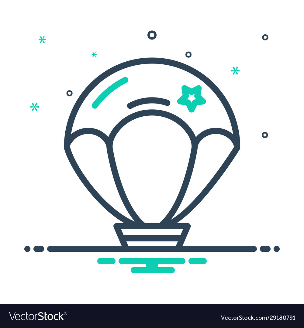 Parachute Royalty Free Vector Image - VectorStock