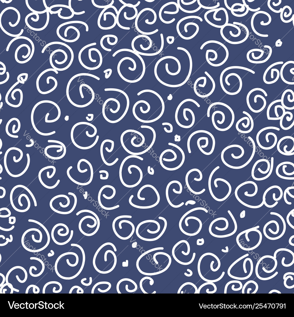 Seamless pattern background handdrawn Royalty Free Vector