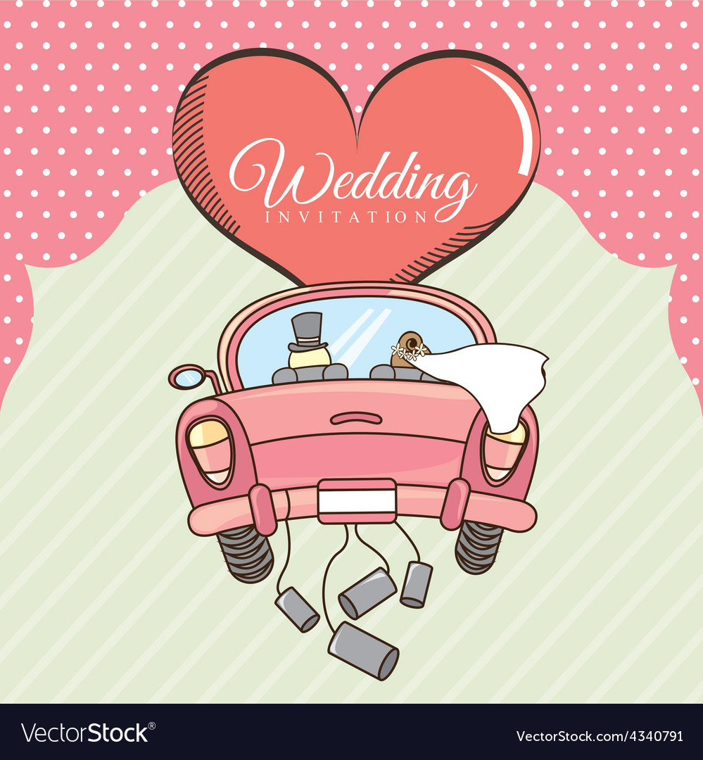 Wedding invitation Royalty Free Vector Image - VectorStock