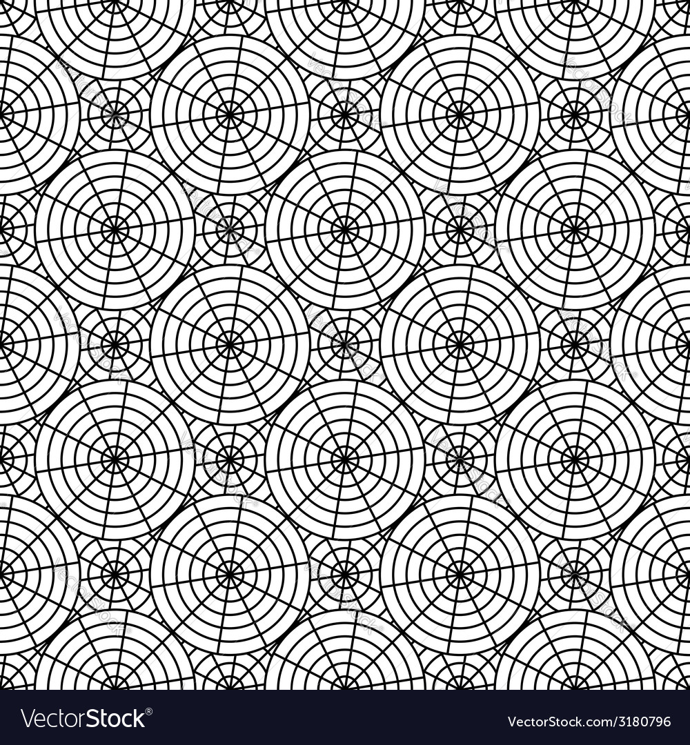 design seamless monochrome spider web pattern vector image