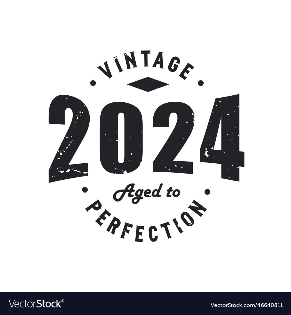 Born in 2025 vintage retro birthday vintage 2025 Vector Image