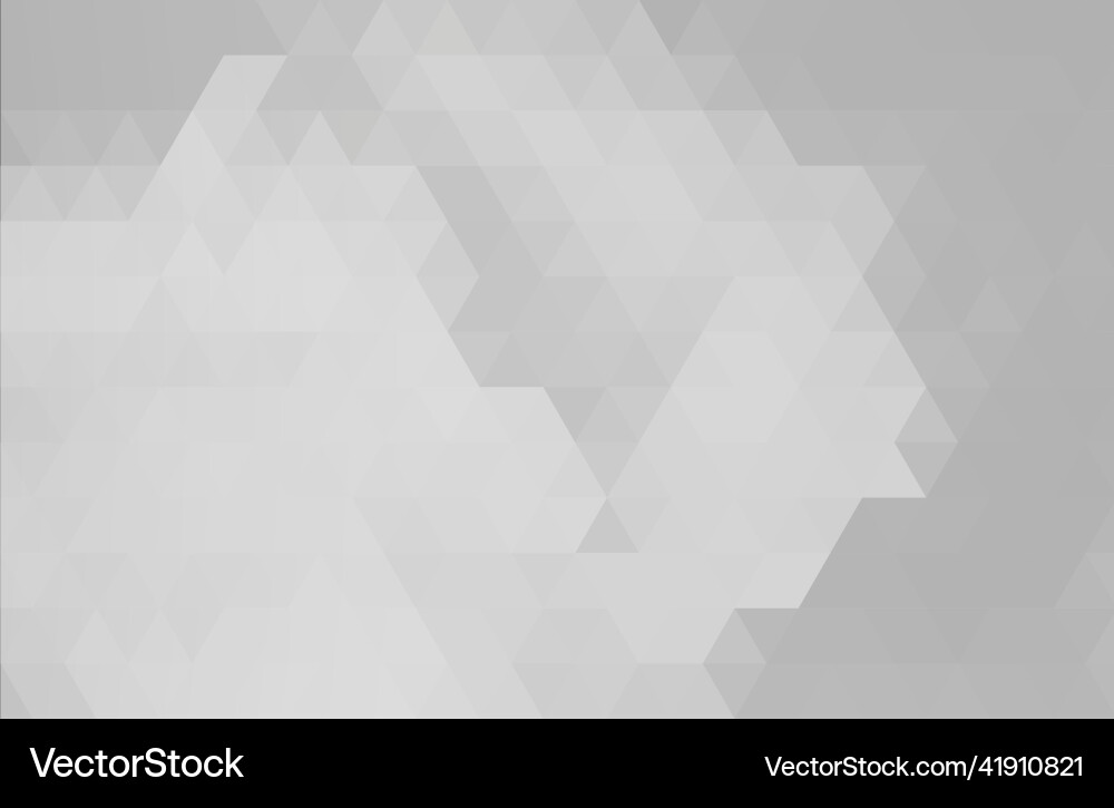 Abstract white and gray gradient background Vector Image