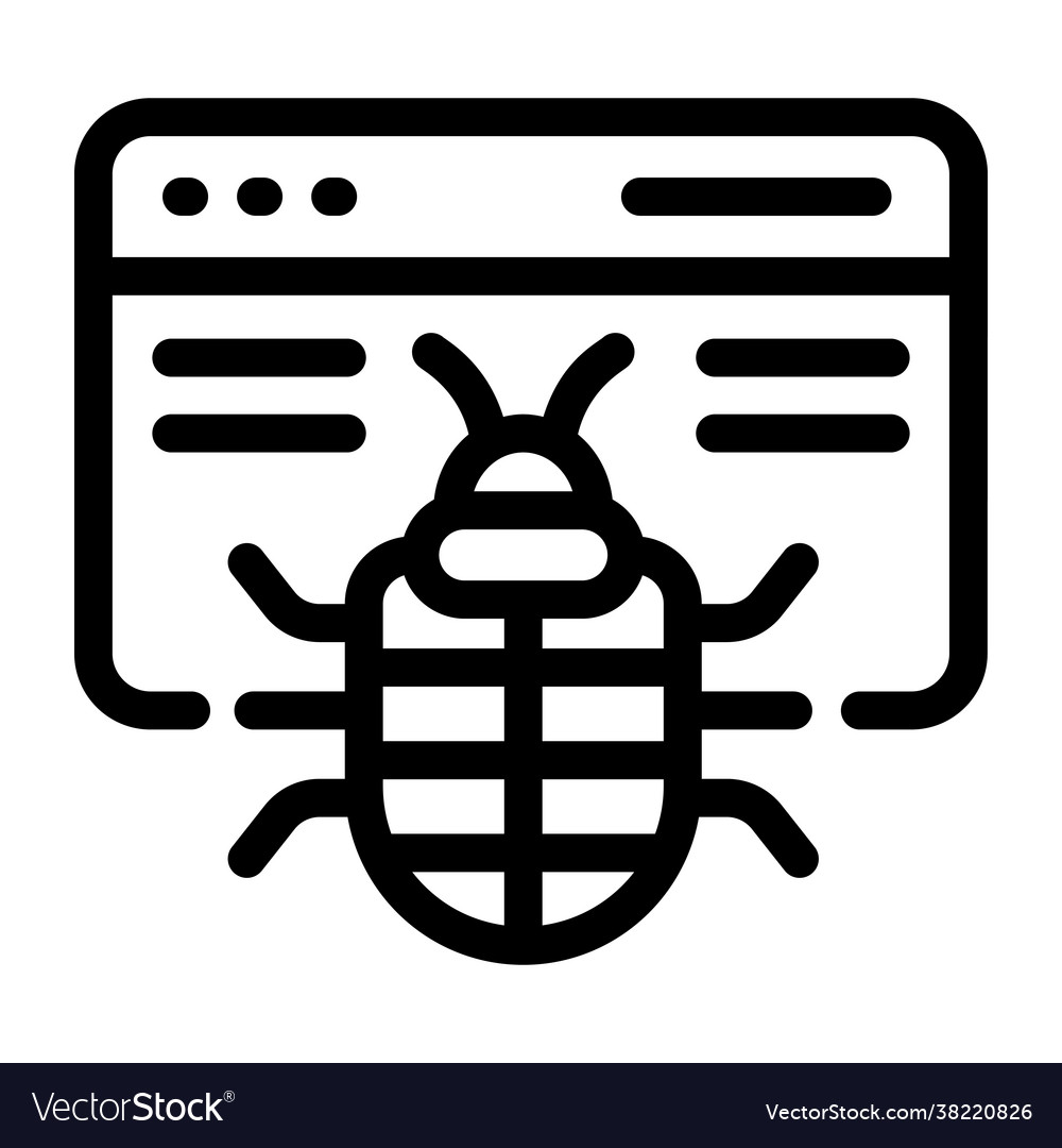Malicious website Royalty Free Vector Image - VectorStock