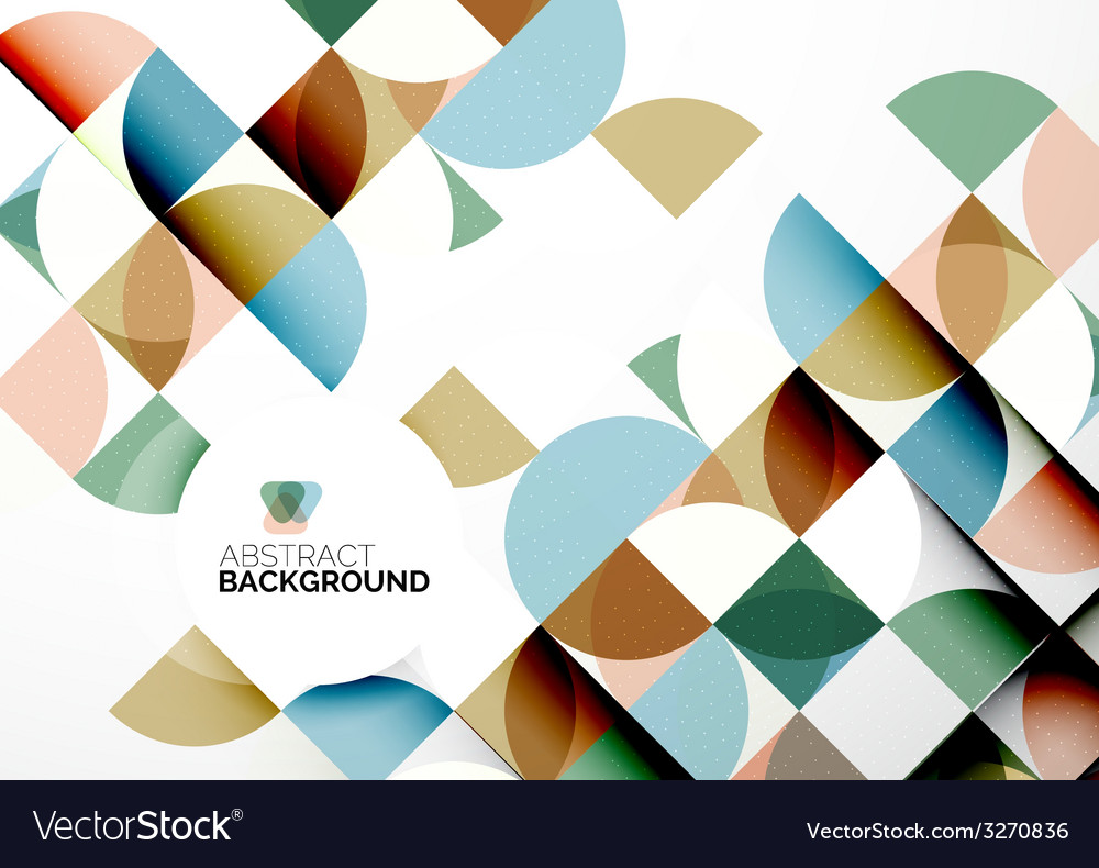 Business abstract geometric template Royalty Free Vector