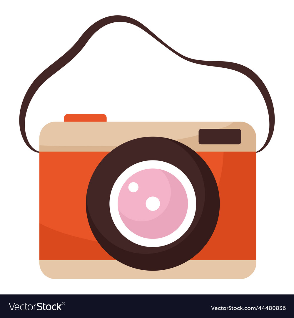 Digital camera design Royalty Free Vector Image