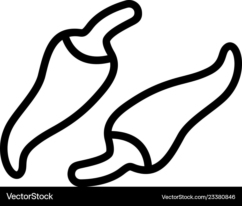 Pepper icon Royalty Free Vector Image - VectorStock