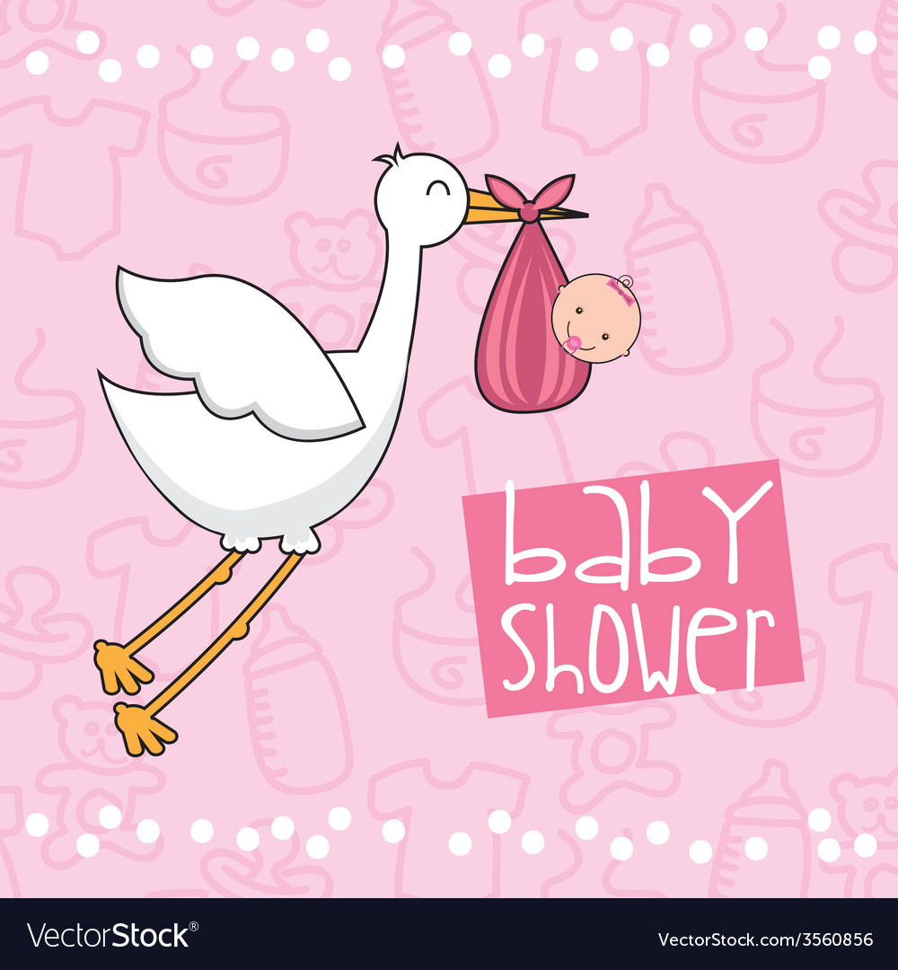 Baby Shower Royalty Free Vector Image - Vectorstock