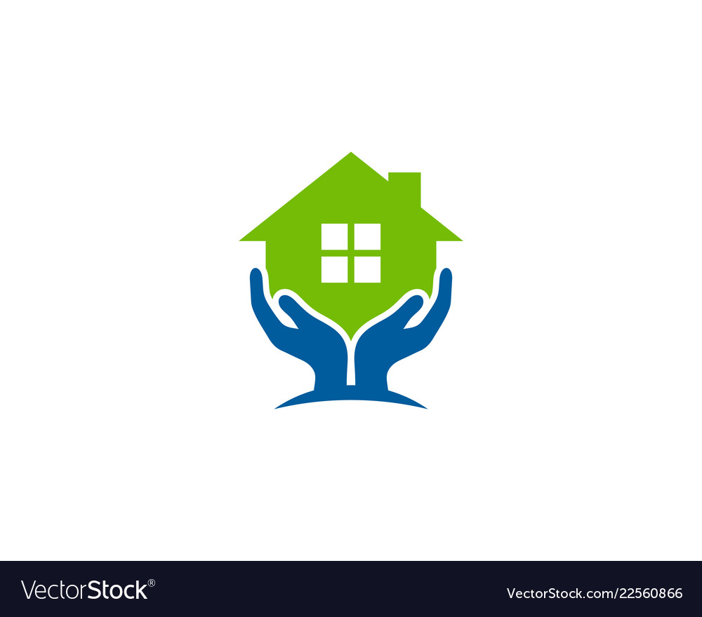 Property care logo icon design Royalty Free Vector Image