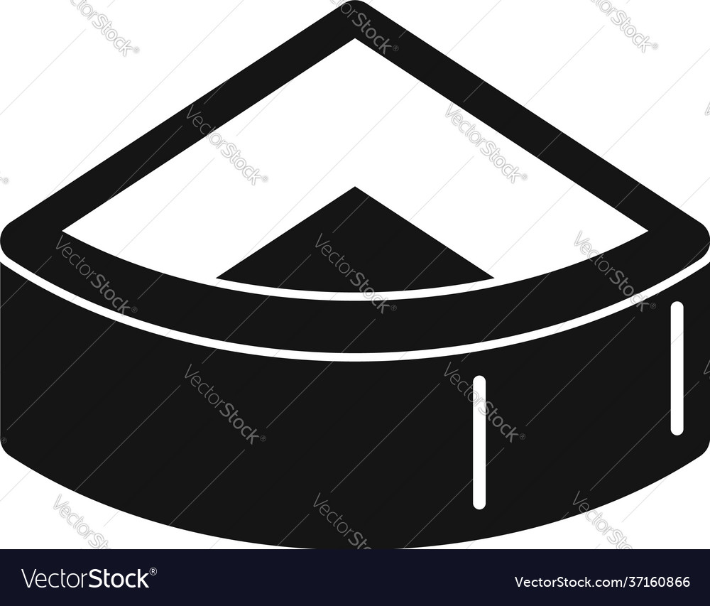 Sanitary jacuzzi icon simple style Royalty Free Vector Image