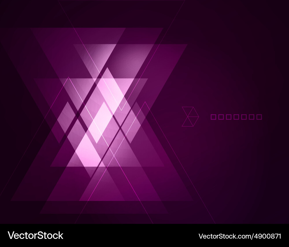 Elegant Geometric Purple Background Royalty Free Vector