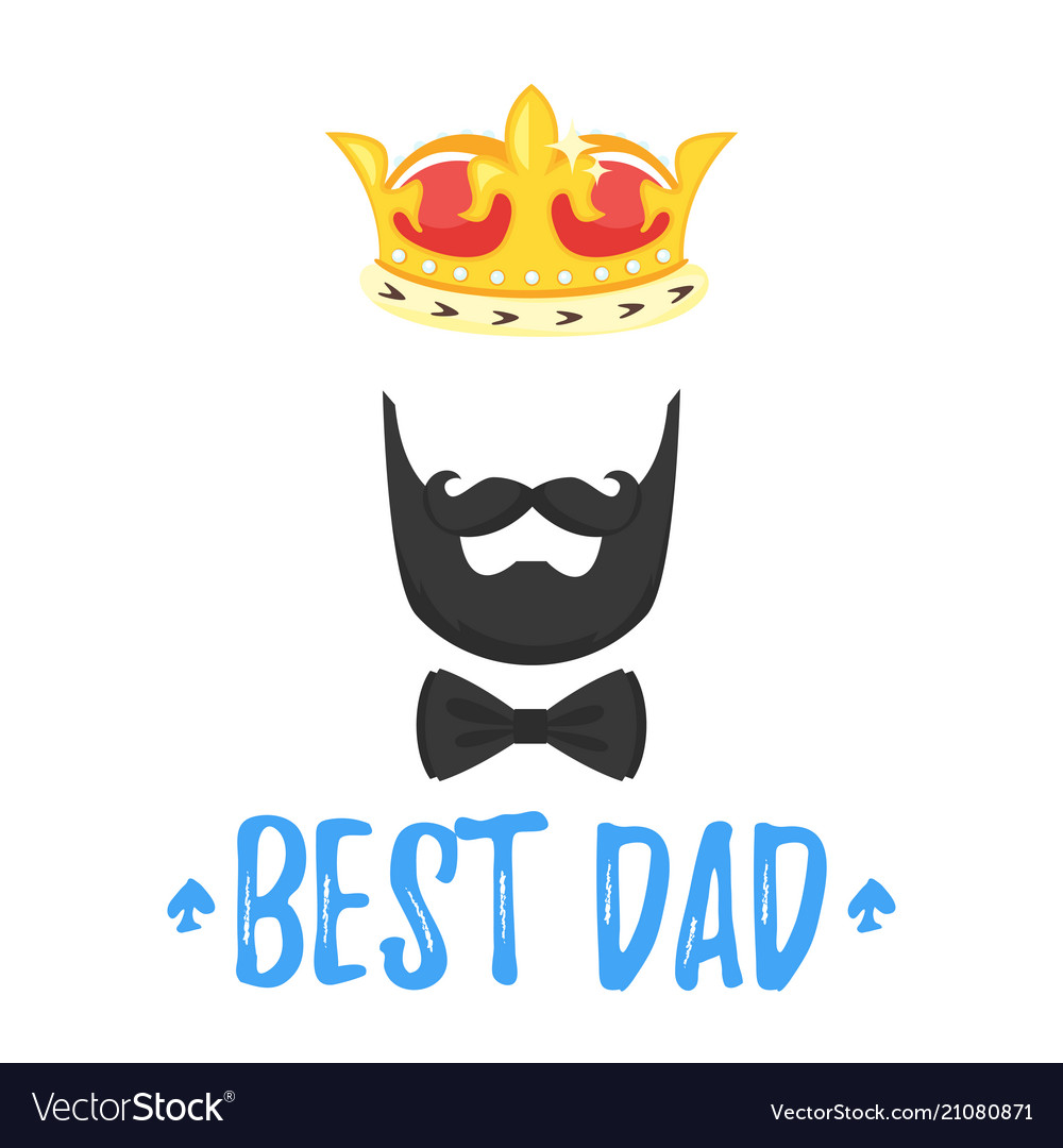 Fathers day greeting card