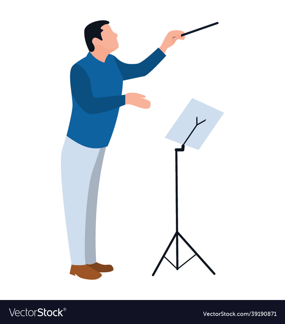 Music composer Royalty Free Vector Image VectorStock