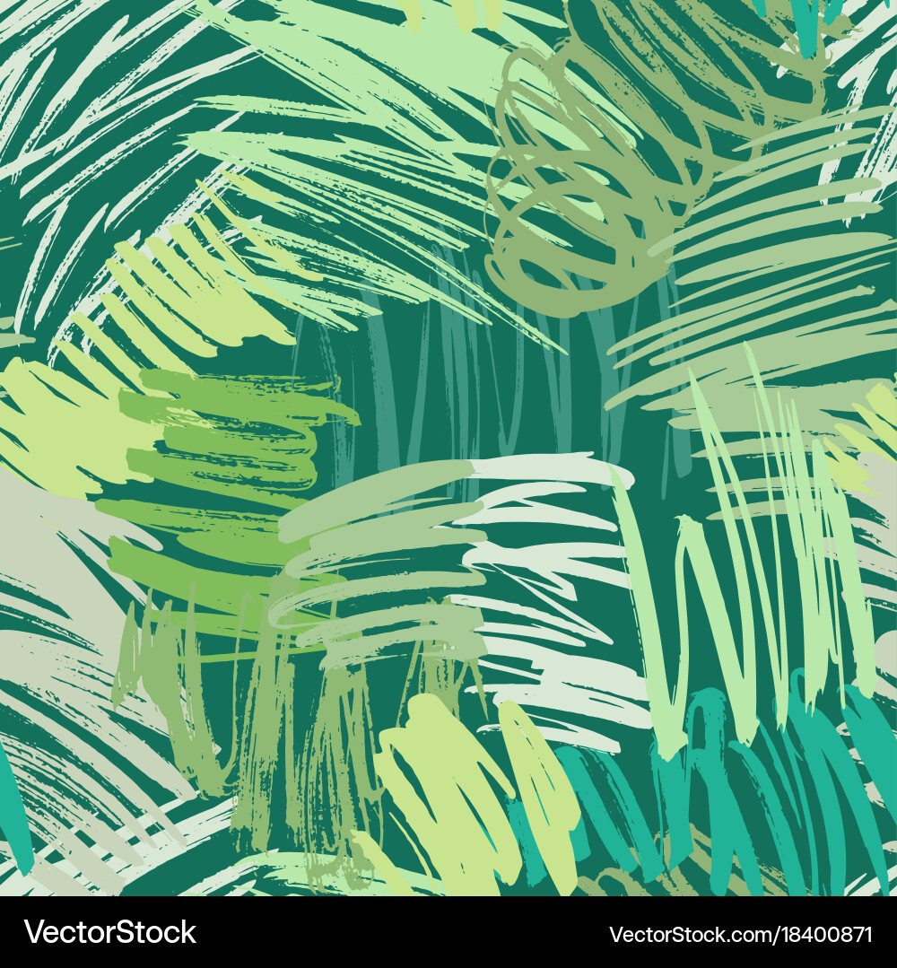Seamless brush strokes pattern Royalty Free Vector Image
