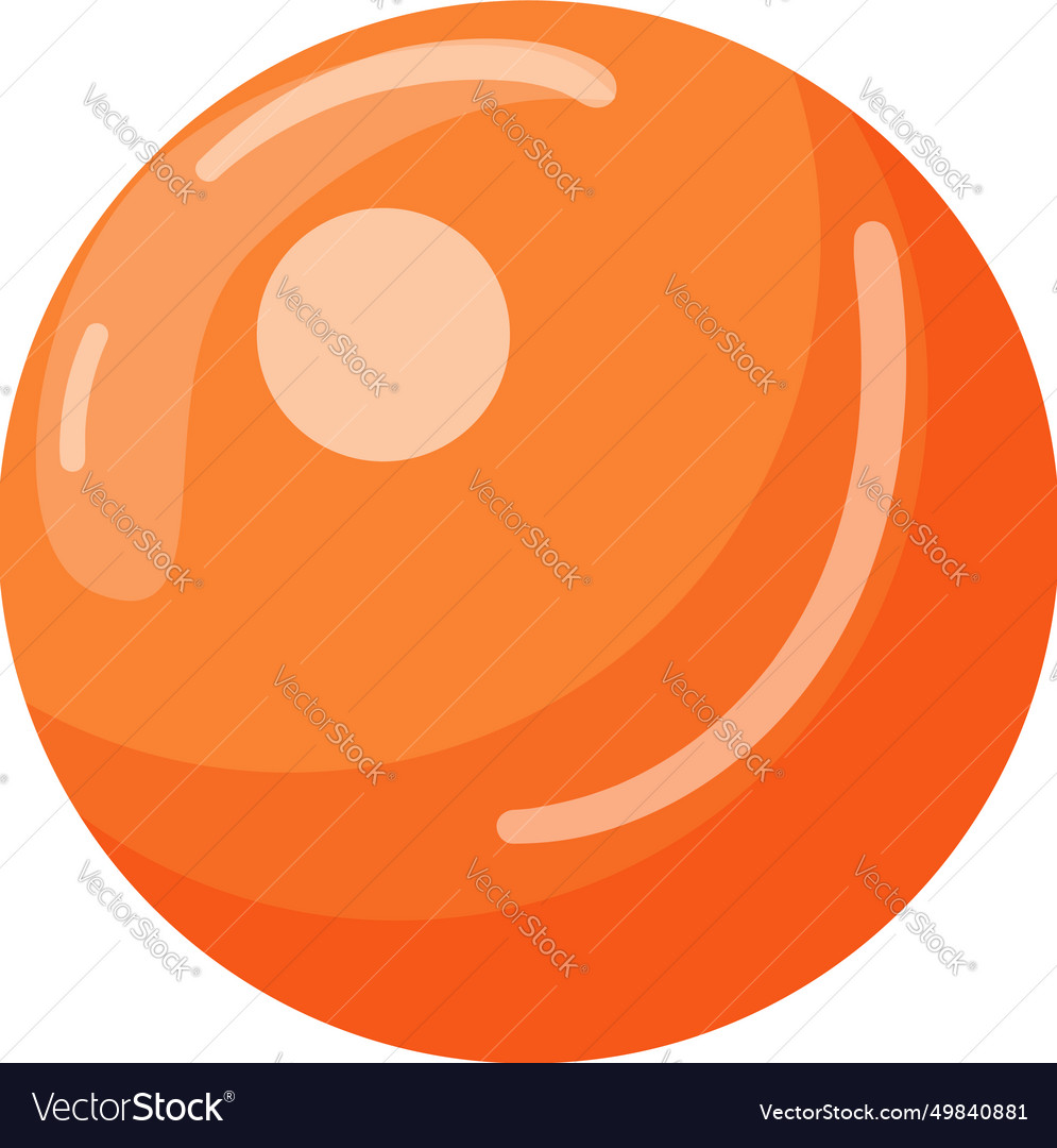 Gymnastic Ball Icon Cartoon Center Bars Royalty Free Vector 0978