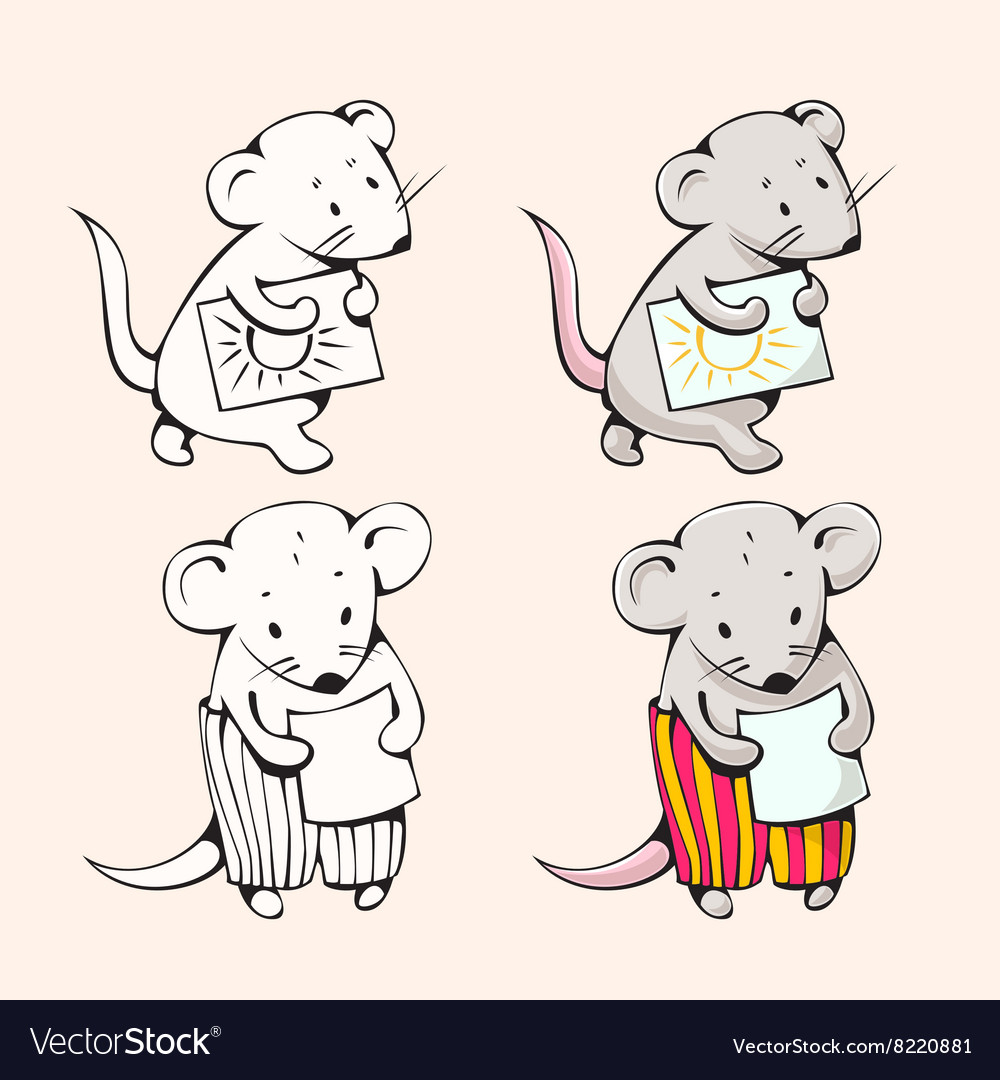 Mice Royalty Free Vector Image Vectorstock