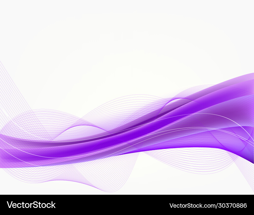 Abstract decor wave background Royalty Free Vector Image
