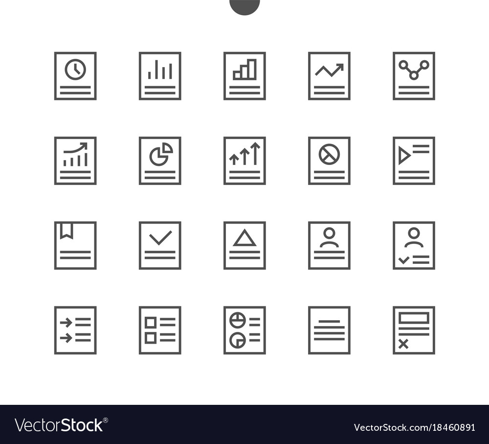 Report ui pixel perfect well-crafted thin