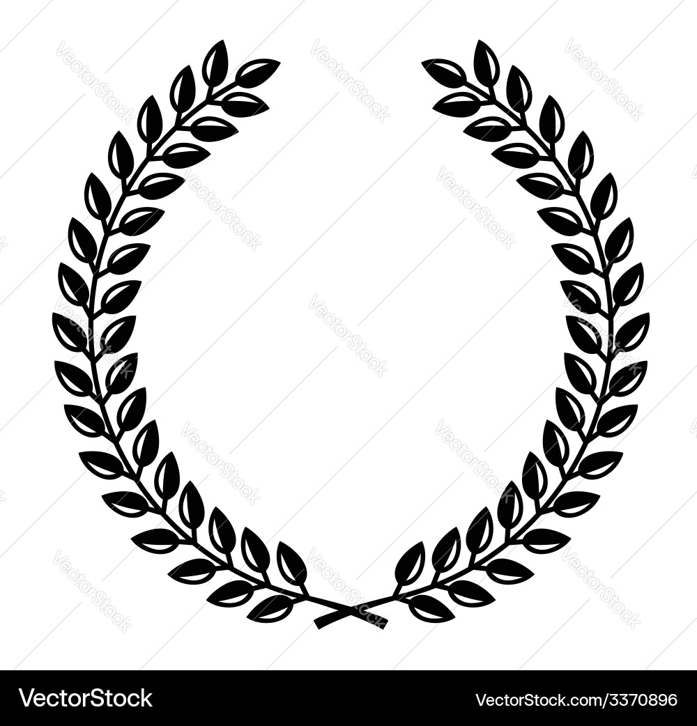 Laurel wreaths Royalty Free Vector Image - VectorStock