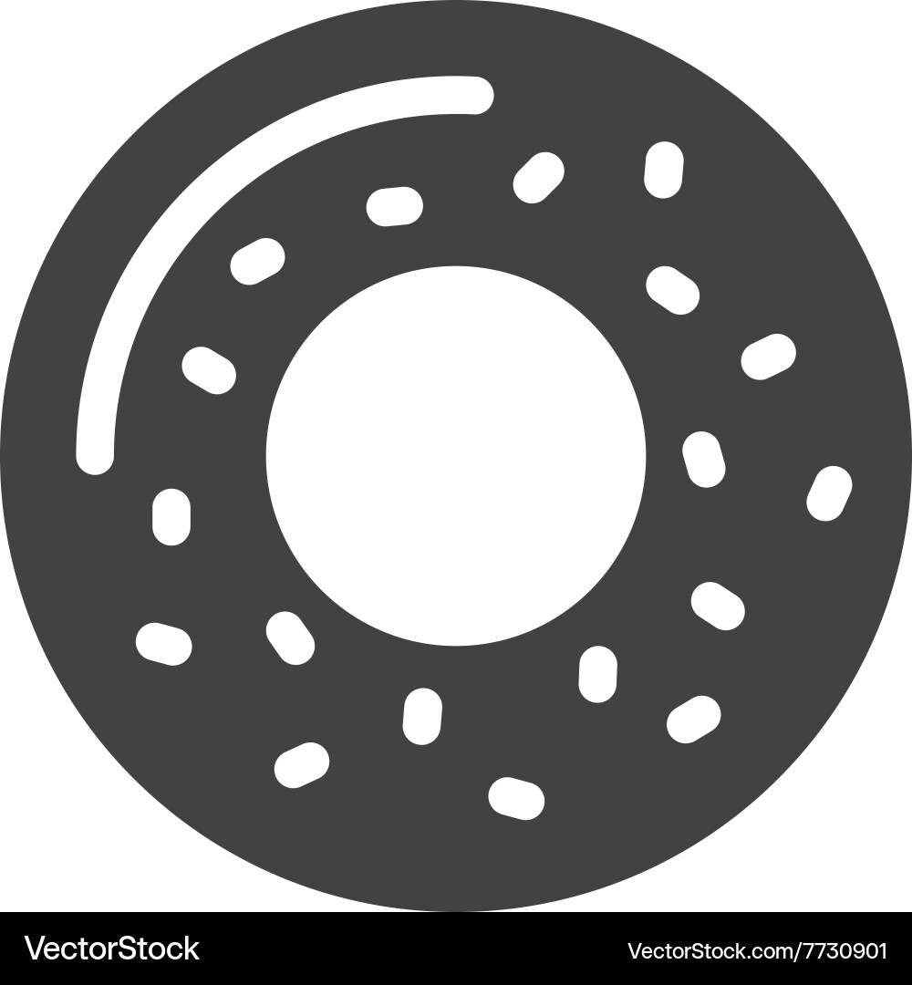Doughnut Royalty Free Vector Image - VectorStock