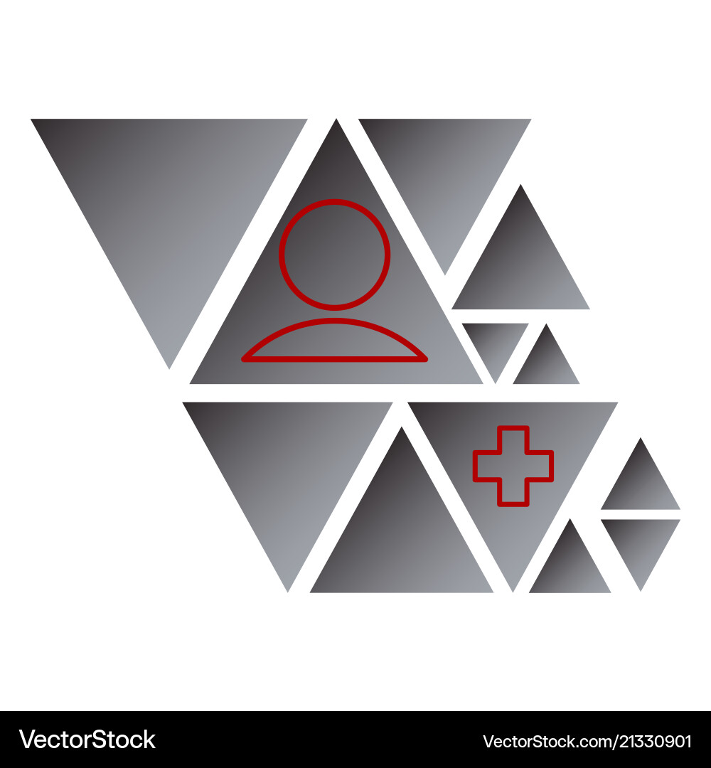 User profile sign web icon with check mark glyph Vector Image