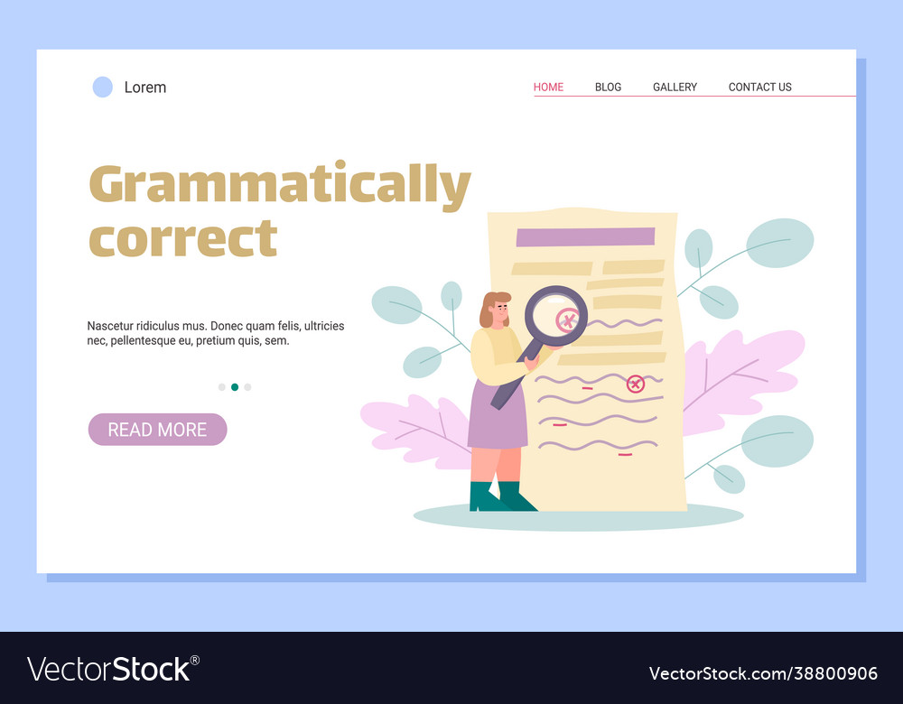 Grammar Editor And Copywriting Services Web Banner