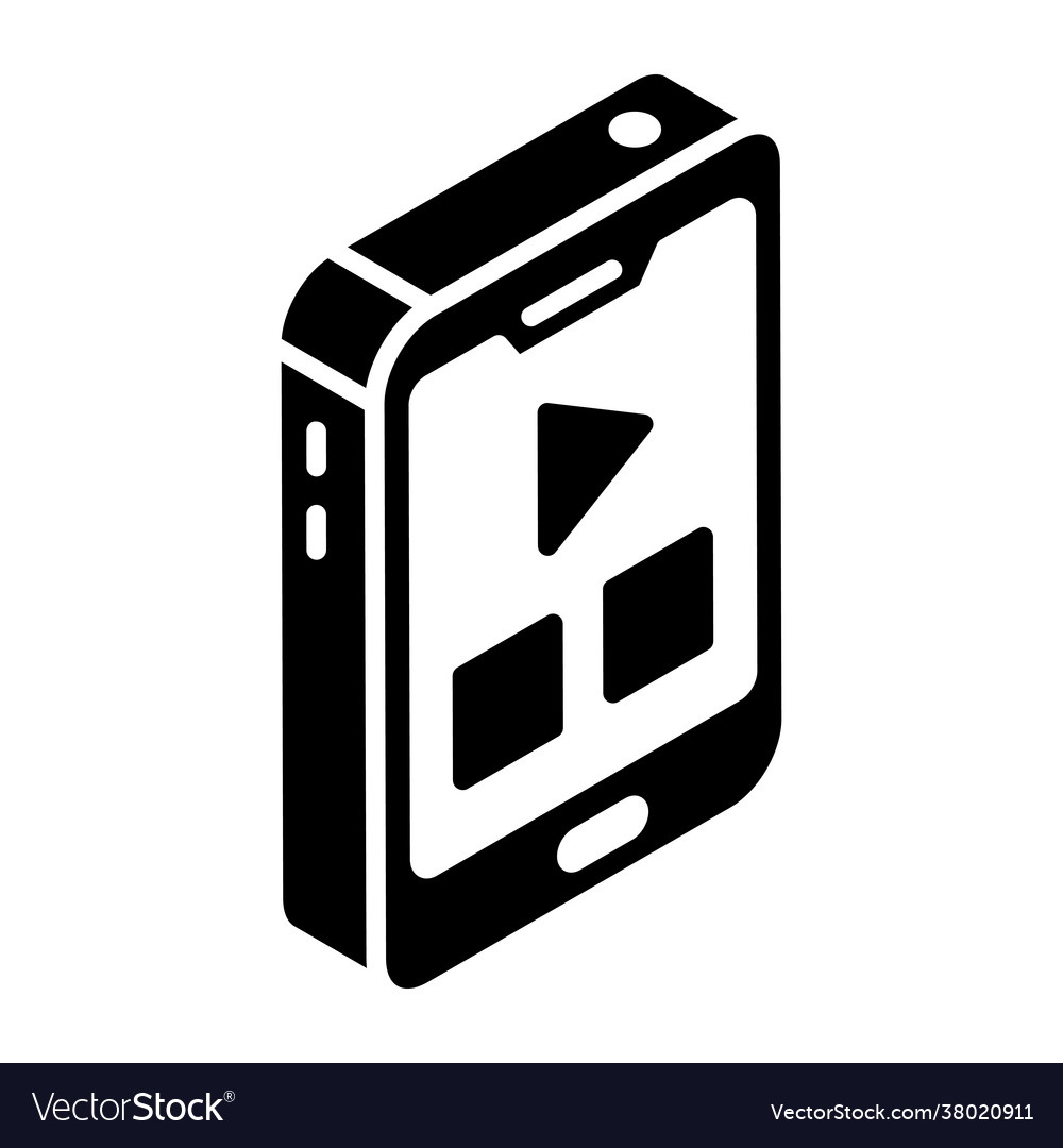 Media player Royalty Free Vector Image - VectorStock