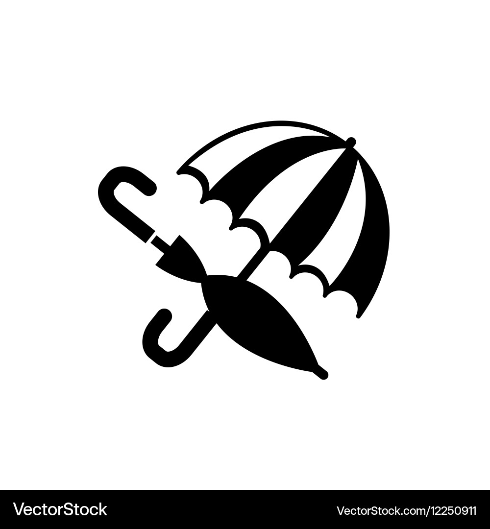 Umbrellas icon Royalty Free Vector Image - VectorStock