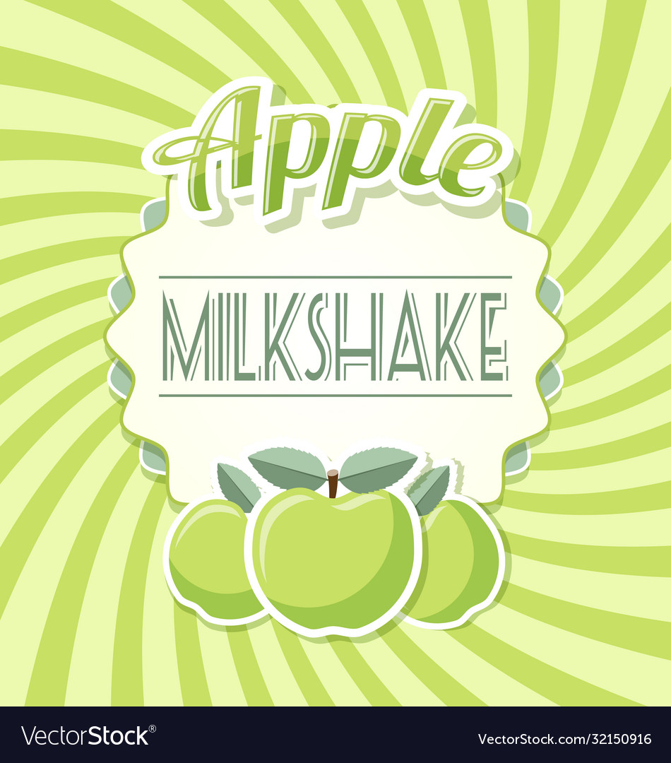 apple-milkshake-royalty-free-vector-image-vectorstock