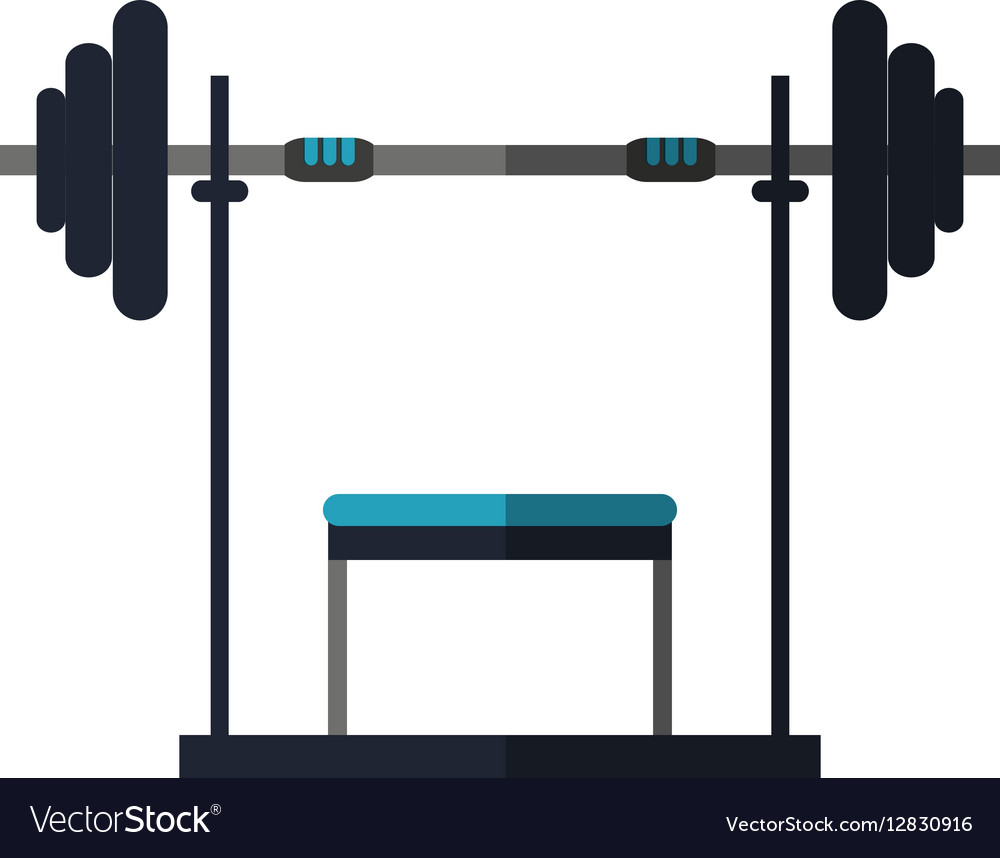 Gym equipment design Royalty Free Vector Image