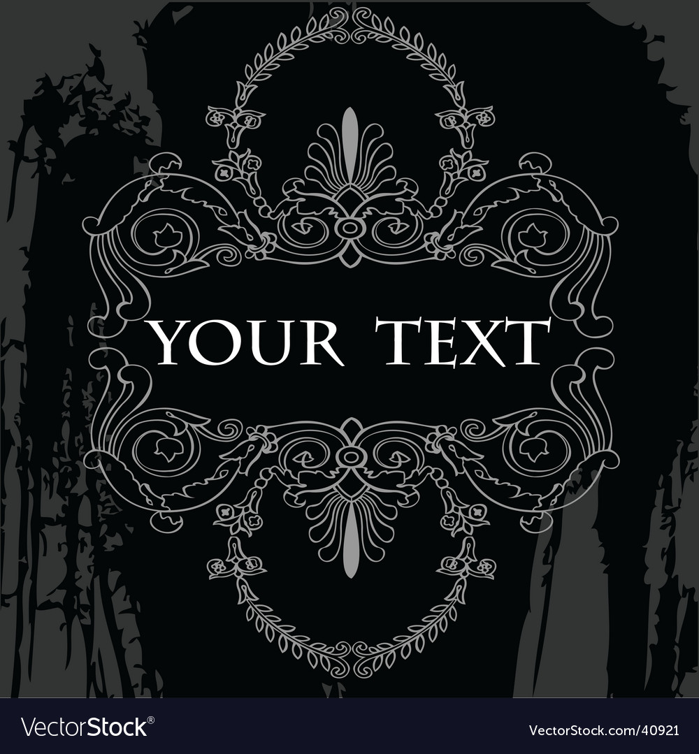 Royal Banner Royalty Free Vector Image Vectorstock