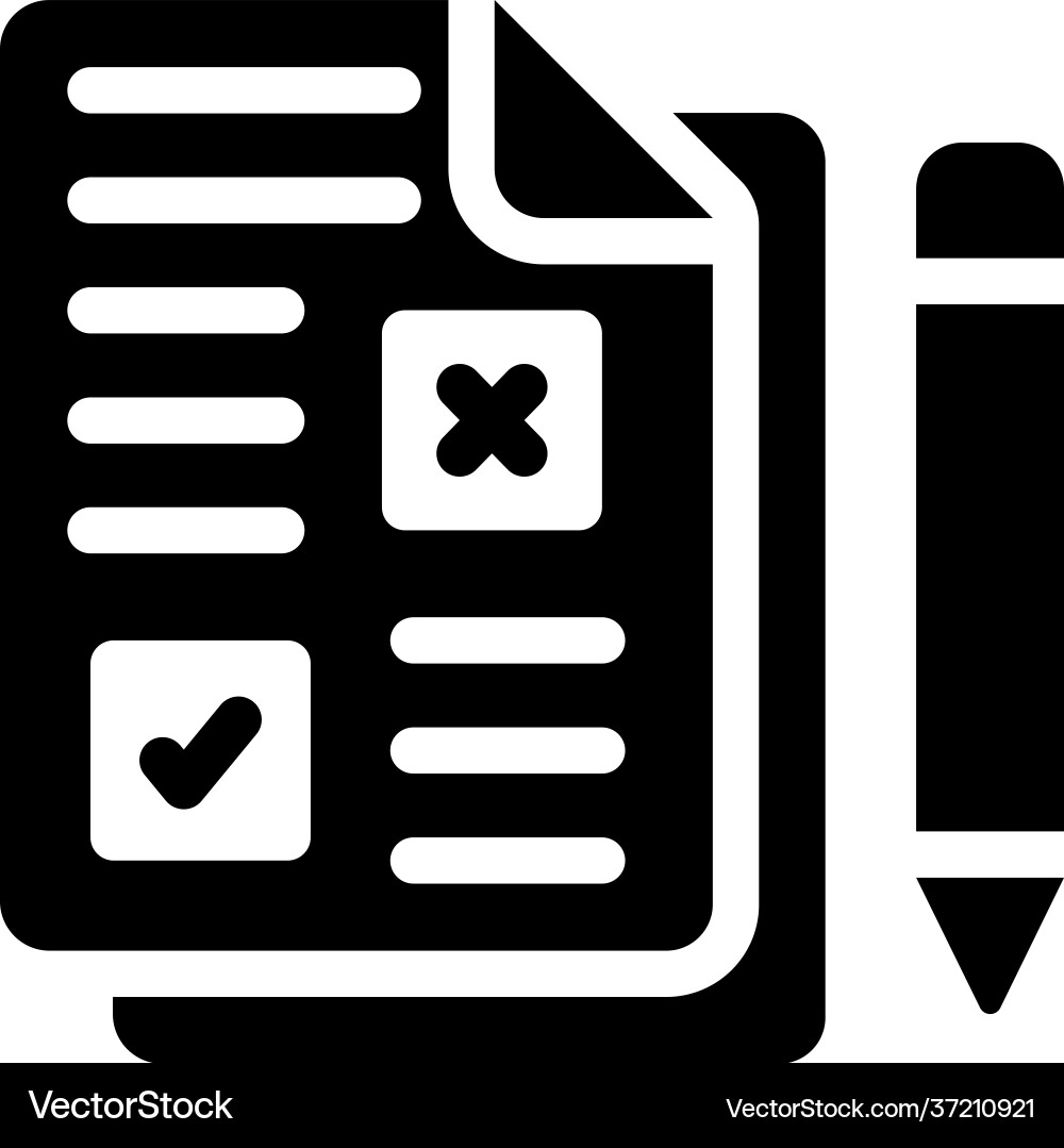 Survey Royalty Free Vector Image - VectorStock