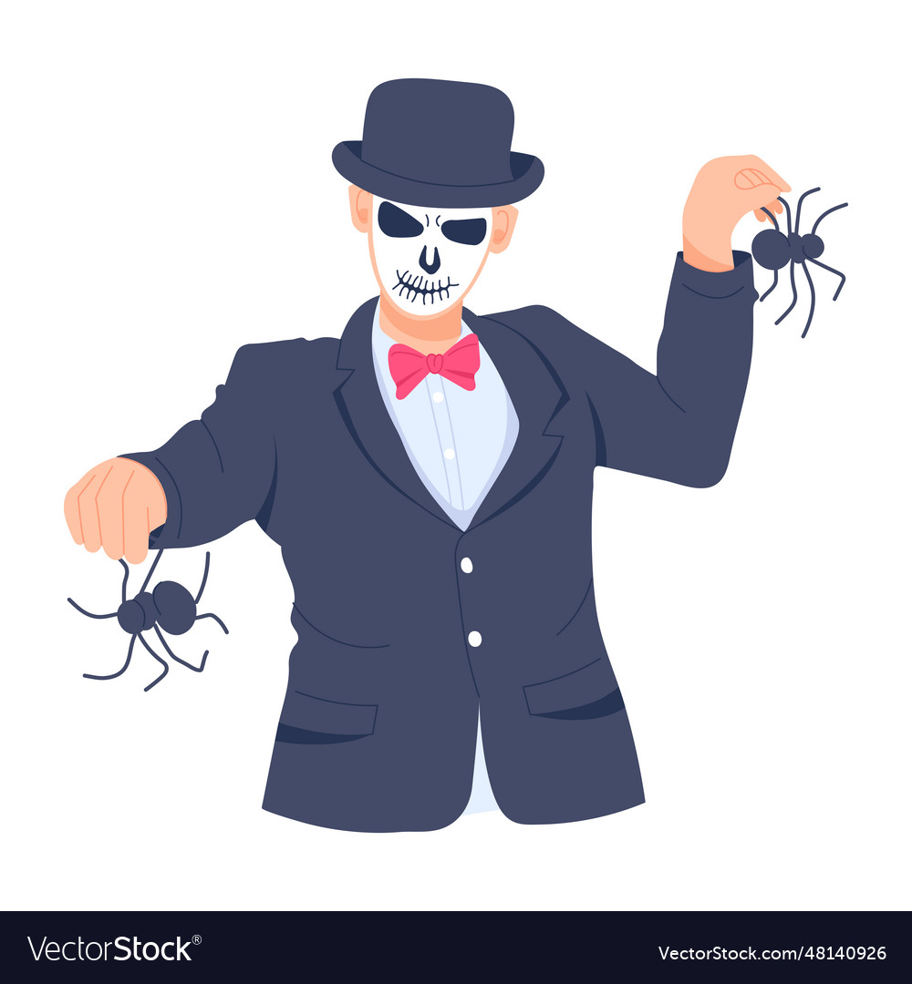 Evil Character Royalty Free Vector Image VectorStock