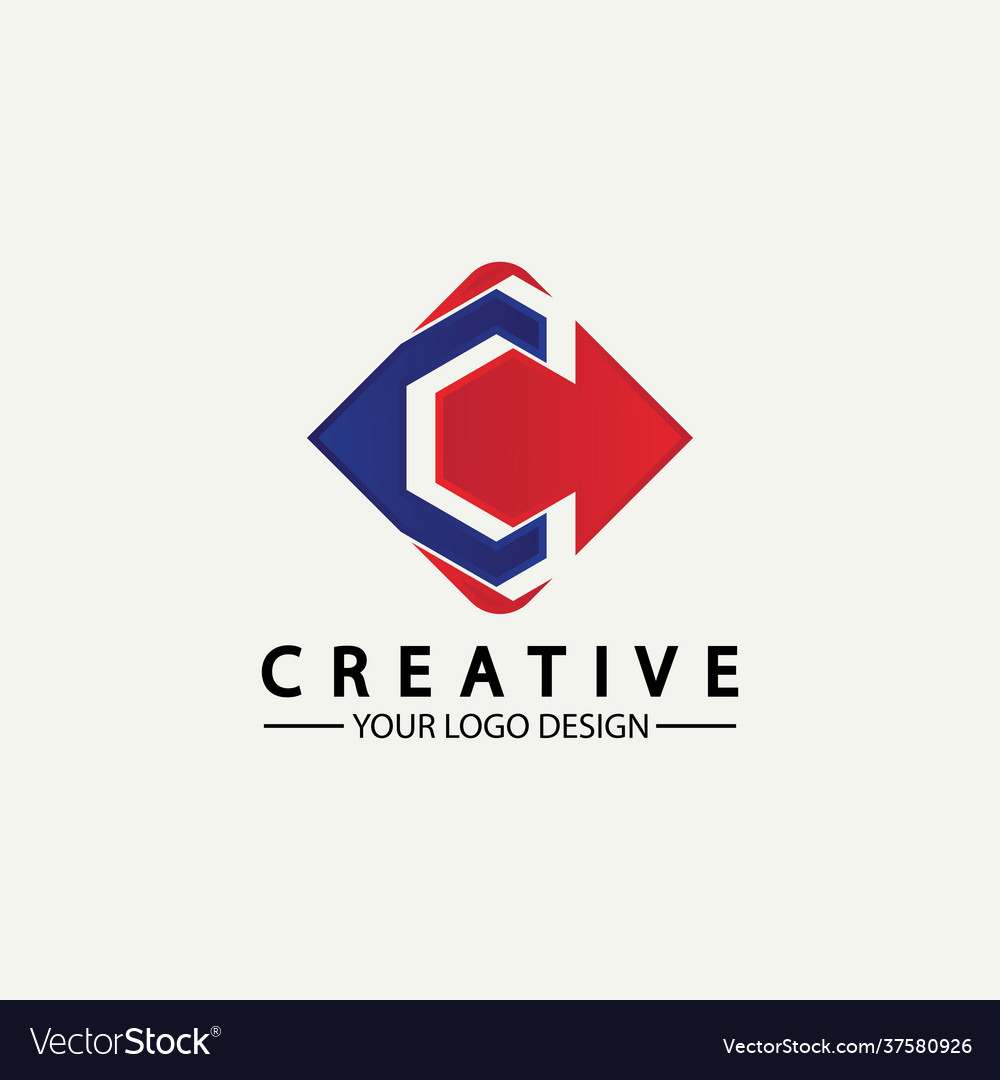 Letter C Logo Icon Design Template Royalty Free Vector Image