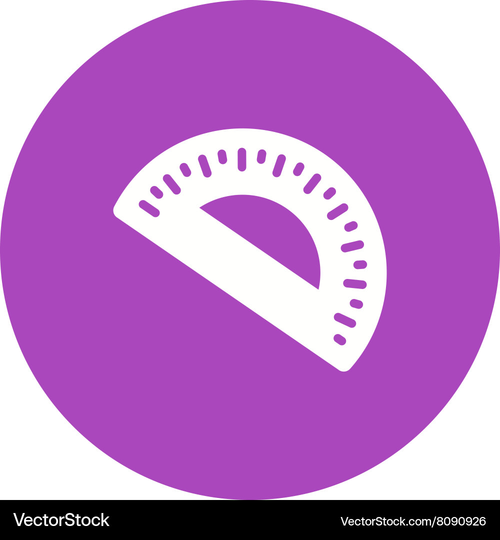 Protractor Royalty Free Vector Image - VectorStock