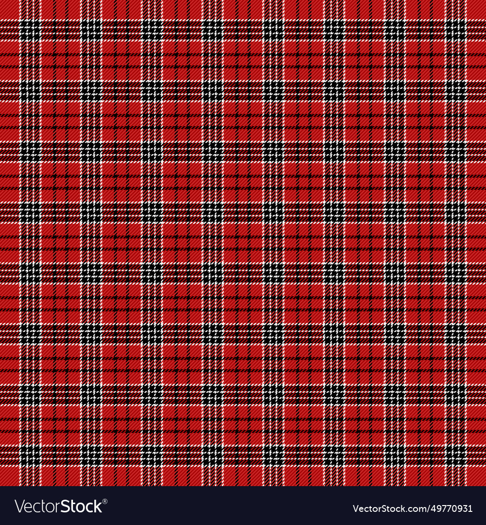 Christmas and new year plaid tartan Royalty Free Vector