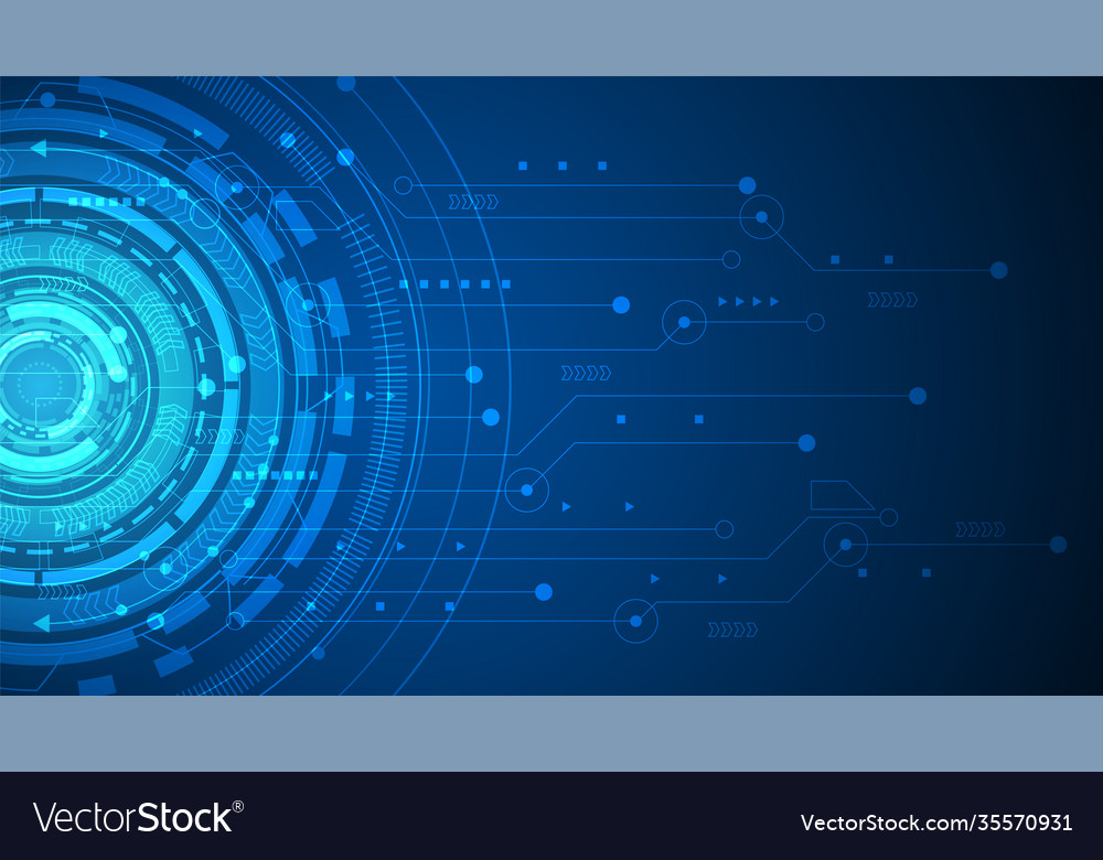 Circuit technology background Royalty Free Vector Image