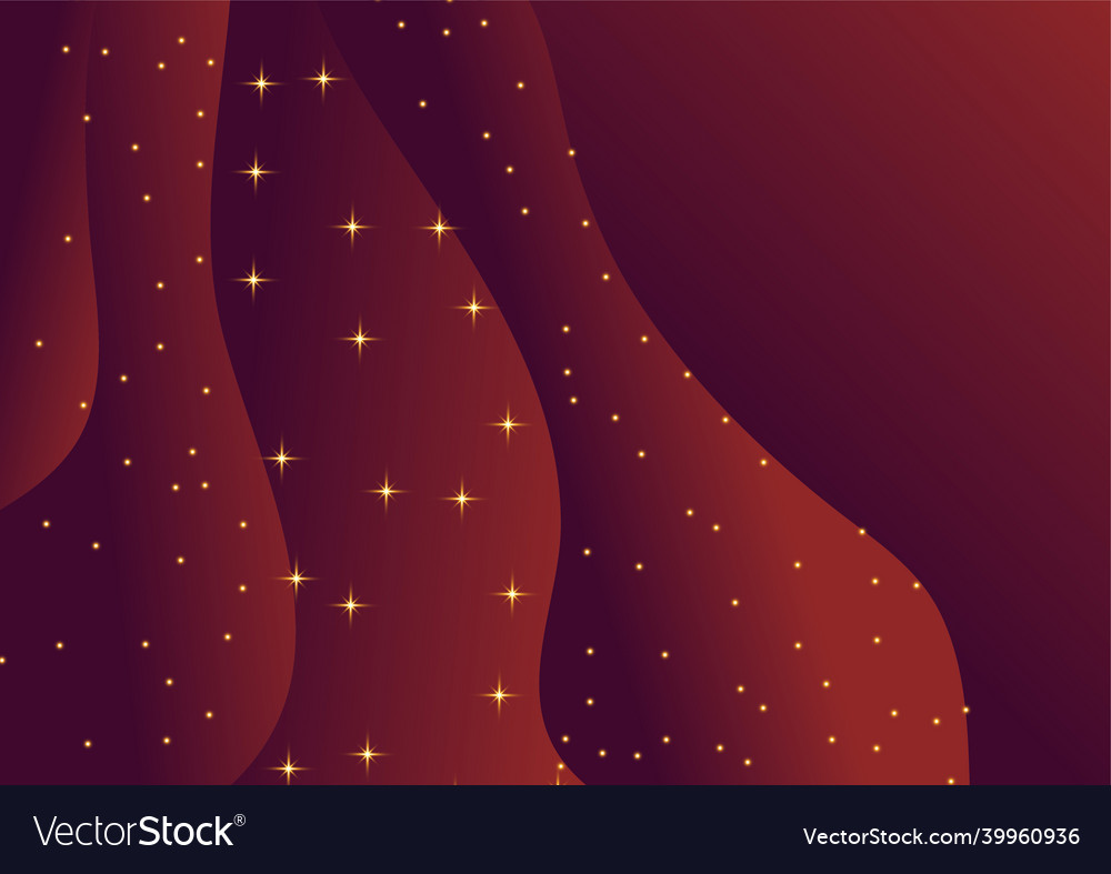 Red and gold abstract background Royalty Free Vector Image