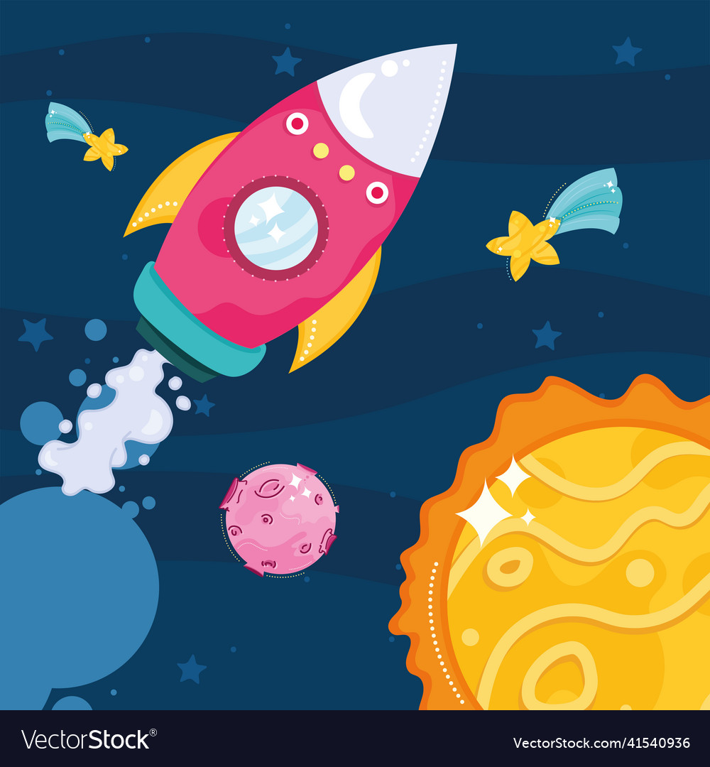 Rocket Royalty Free Vector Image - VectorStock