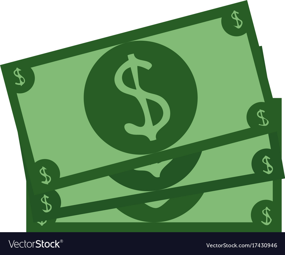 Cash money icon image Royalty Free Vector Image