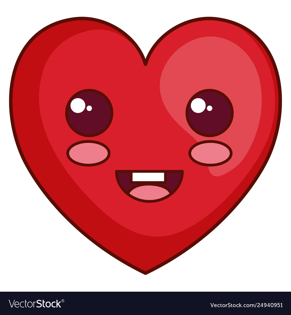 Heart cardiology isolated icon Royalty Free Vector Image