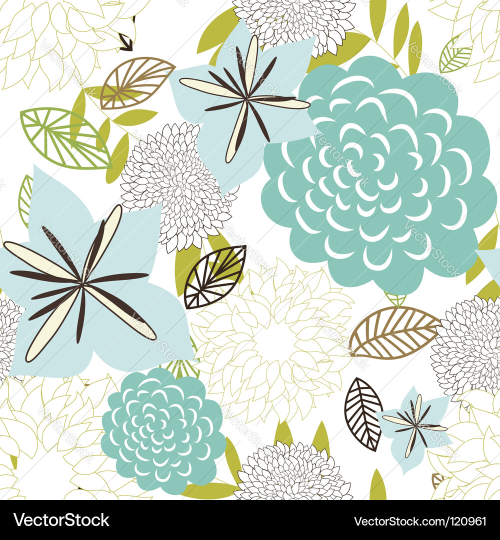 Floral background Royalty Free Vector Image - VectorStock