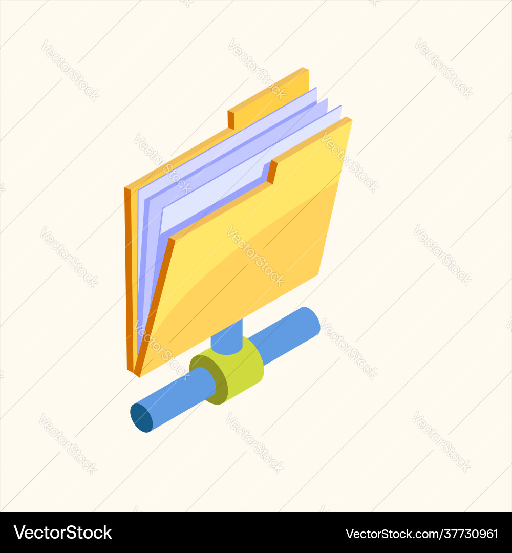 Internet security 3d icon Royalty Free Vector Image